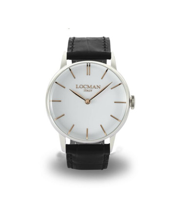 Locman Orologio in pelle uomo